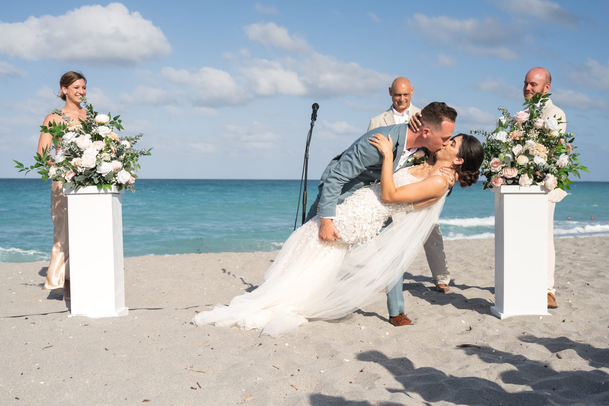 Wedding ceremony outdoor South Florida