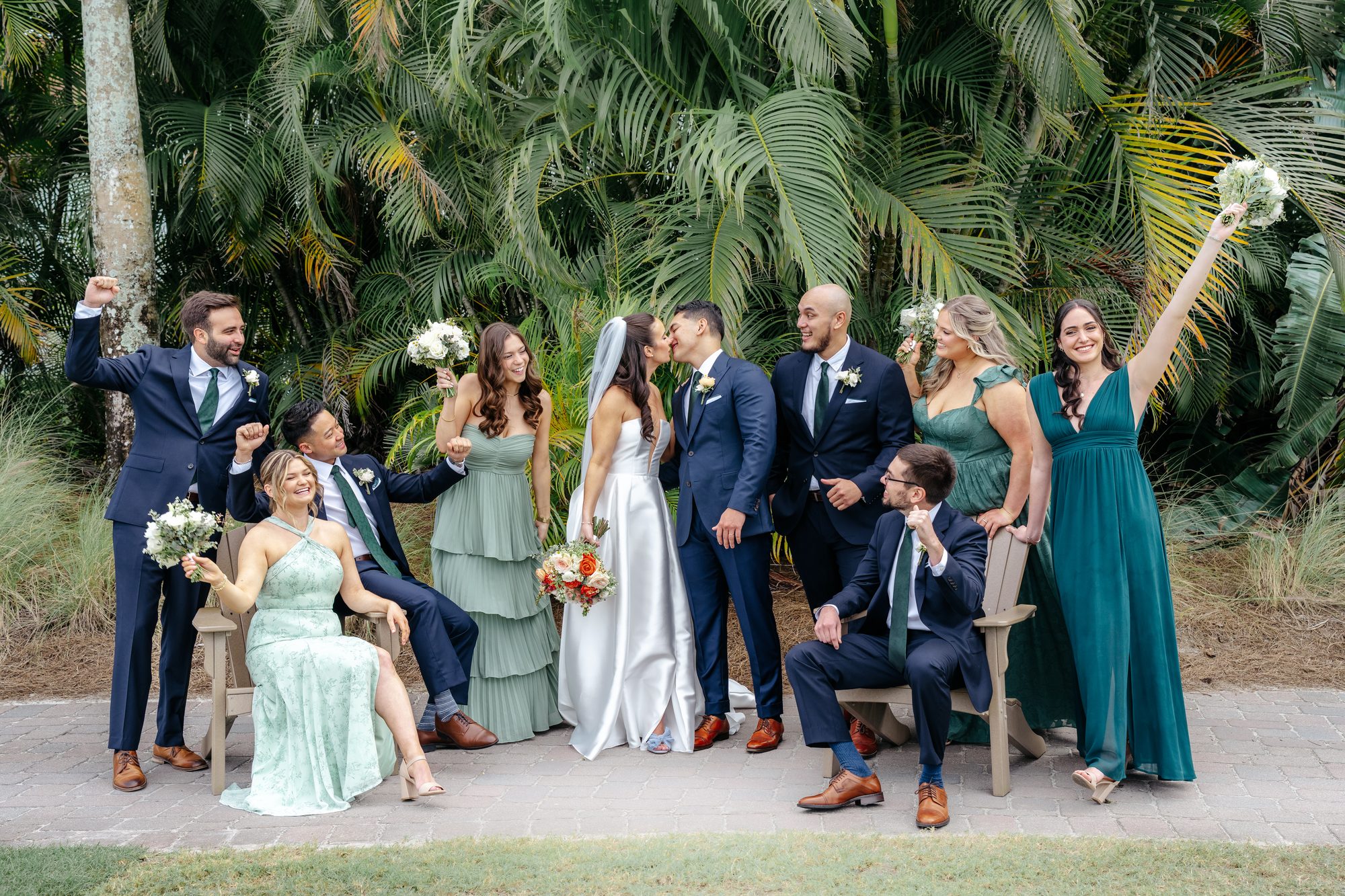Couple portrait South Florida wedding