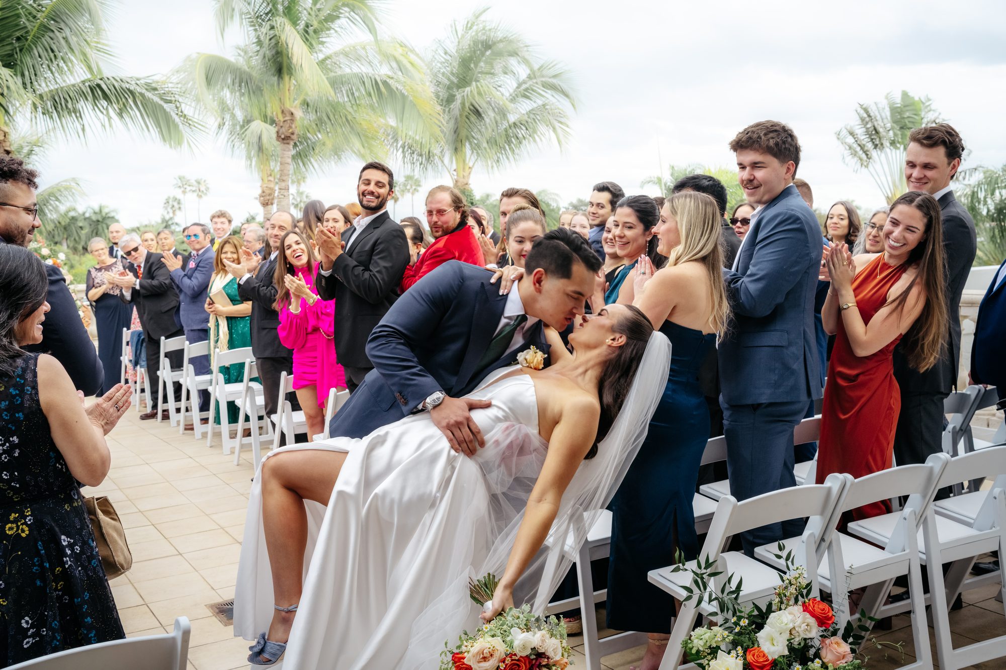 Wedding first look South Florida