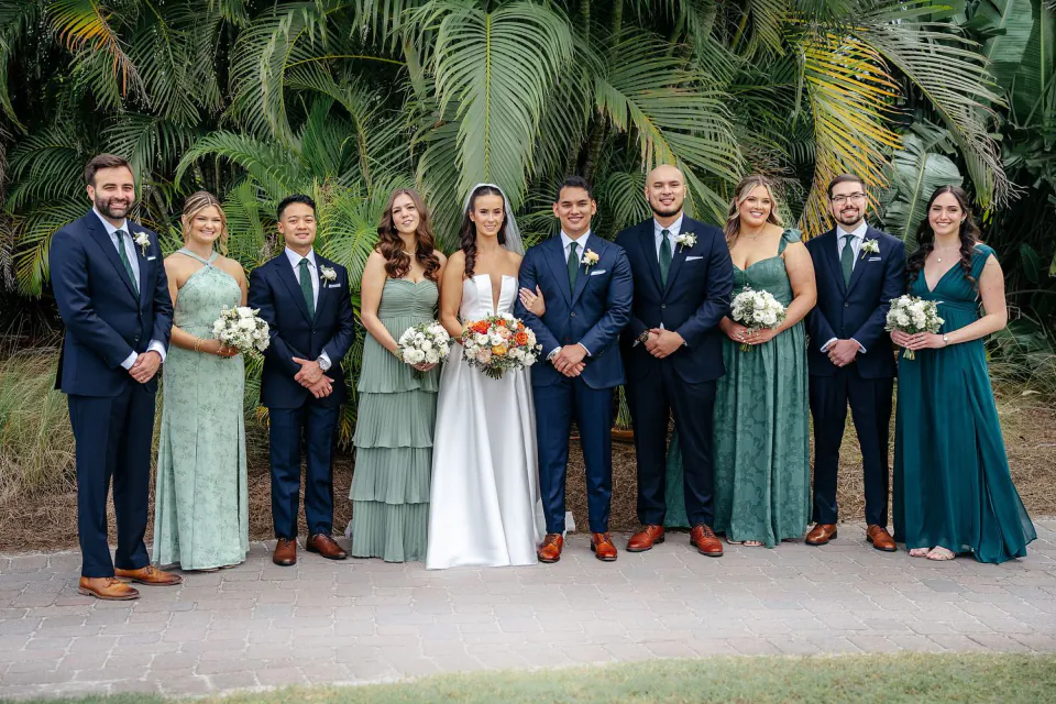 Wedding ceremony outdoor South Florida