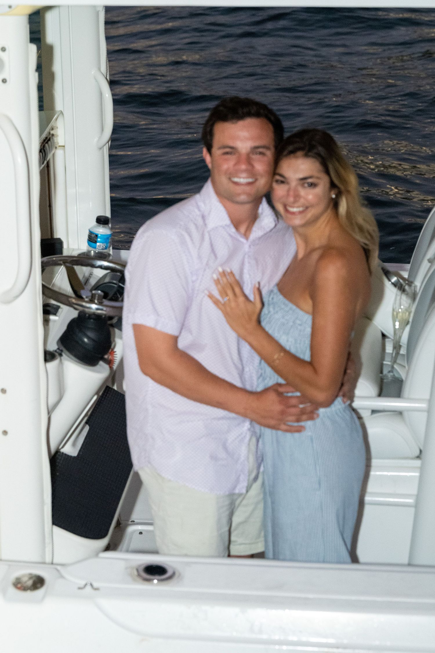 Wedding portrait golden hour Florida
