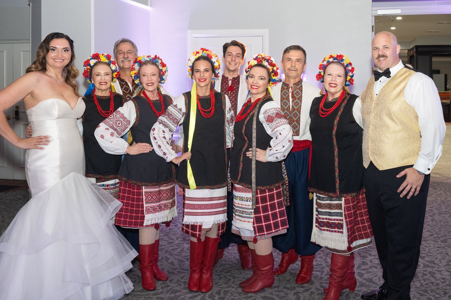 Wedding reception cultural dance South Florida